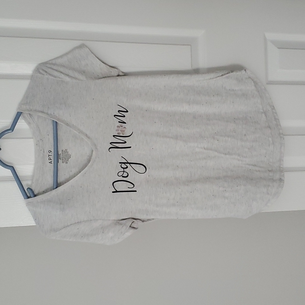 Apt. 9 Dog Mom V-neck tee